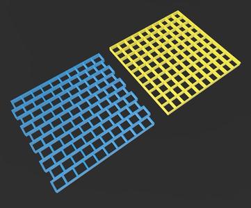 grilla para mosaiquismo / grid for mosaicism
