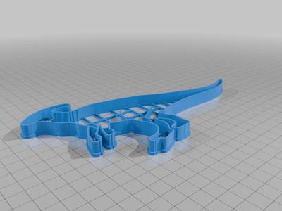 Parasaurolophus Cookie Cutter