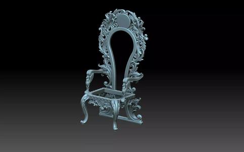 Armchair ornate chair