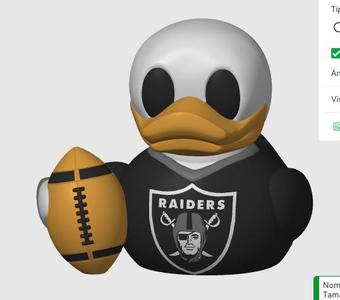 Rubber duck-NFL-Las Vegas-Raiders