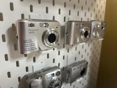 Ikea Skadis Digital Camera Mount