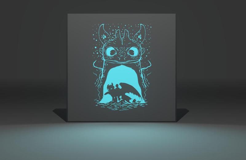 CHIMUELO BICOLOR LUMINOUS SIGN