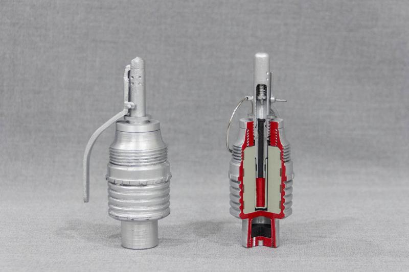 VOG 25 "Hattabka" hand grenade replica.