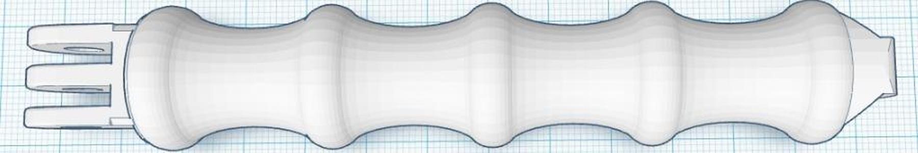 Universal GoPro Handle w/ Wrist Strap Hole V2