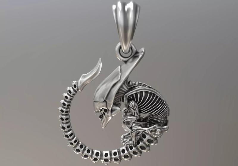 Baby Alien Pendant