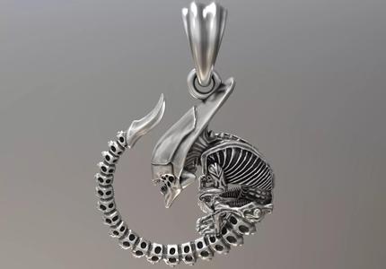 Baby Alien Pendant
