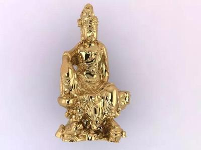 Buddha Models Elevating Spiritual Art in the Digital World