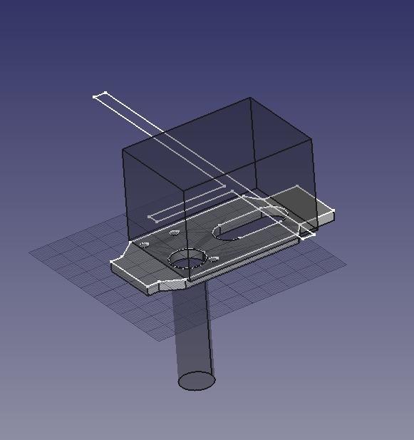 Quick-fit mount plate for PrintrBot extruder