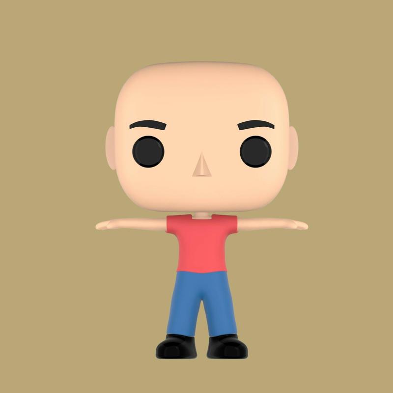 BIG HEAD MODEL MALE TEMPLATE RIGGED