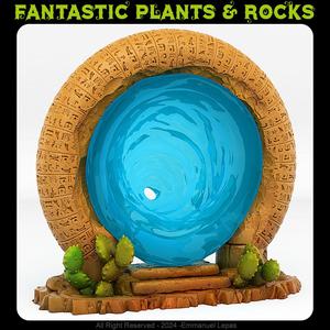 EGYPTIAN PORTAL WITH ITS WATER VORTEX EFFECT