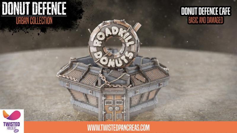 Donut Defence Building (Basic and Damaged)