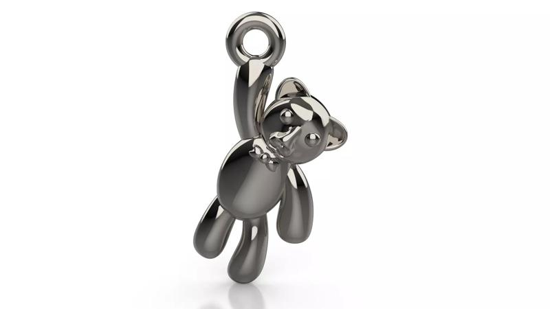 tedy bear pendant