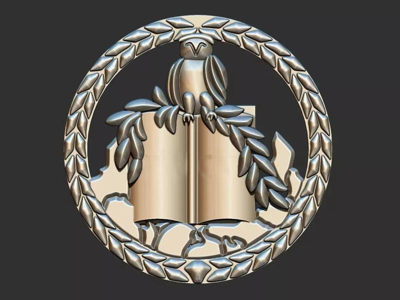 Teatcher Medal - Owl - Coruja Professor