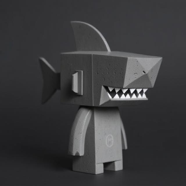 Shark Head Statue – The Oceanic Majesty 🦈🌊