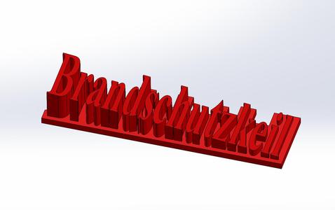 Doorstopper "Brandschutzkeil"