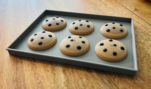 Toy Cookies & Baking Sheet