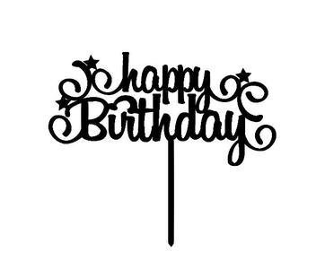 happy birthday topper
