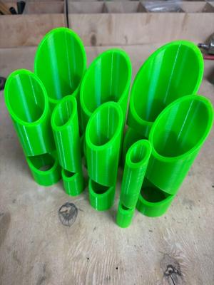 Template for cutting thermal insulation