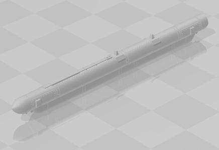 72 SCALE AN/ALQ-101-10 ECM POD LOOK-ALIKE
