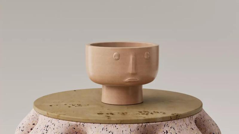 FLORERO - JARRON DECORATIVO - CARA