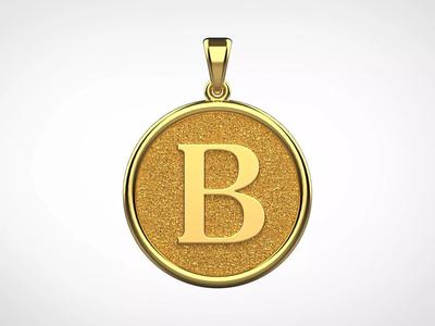 Pendant Letter B N31