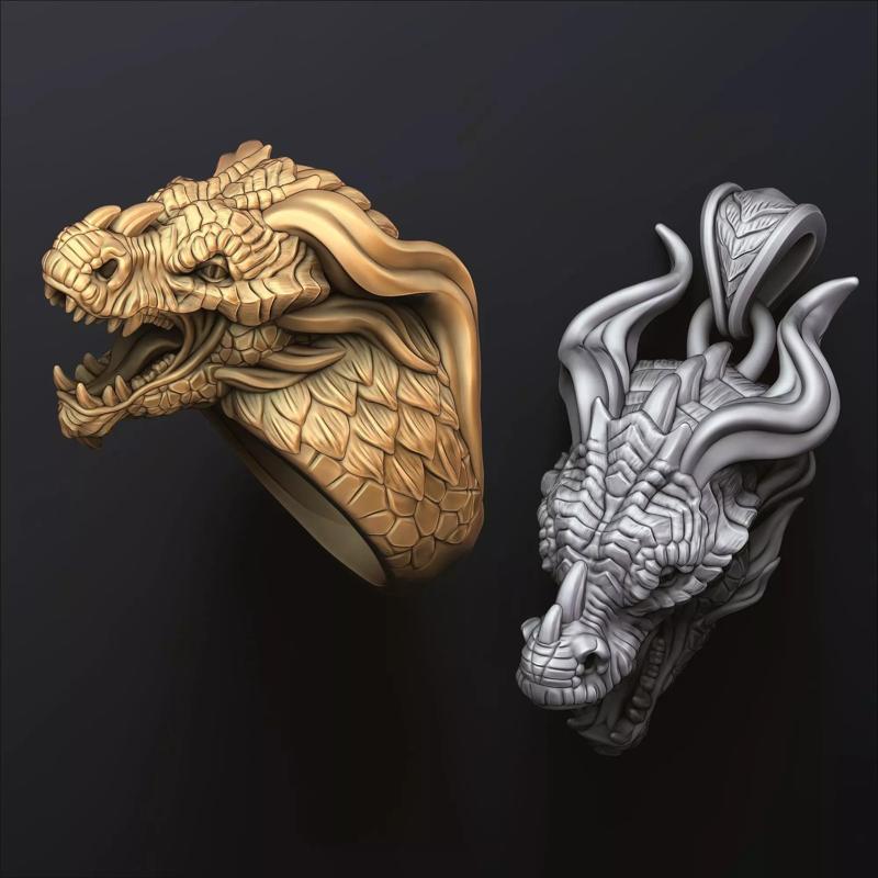 Dragon Ring Pendant Collection