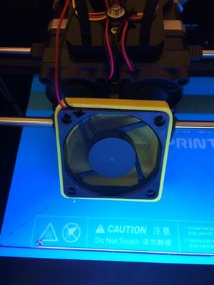 FlashForge Creator Pro PLA 60mm fan mount