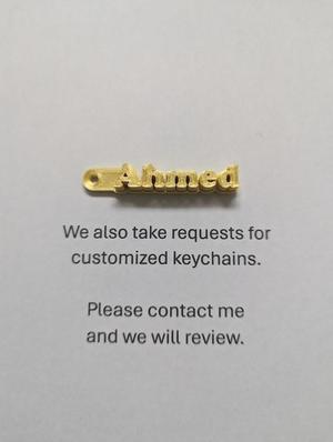 Ahmed Keychain