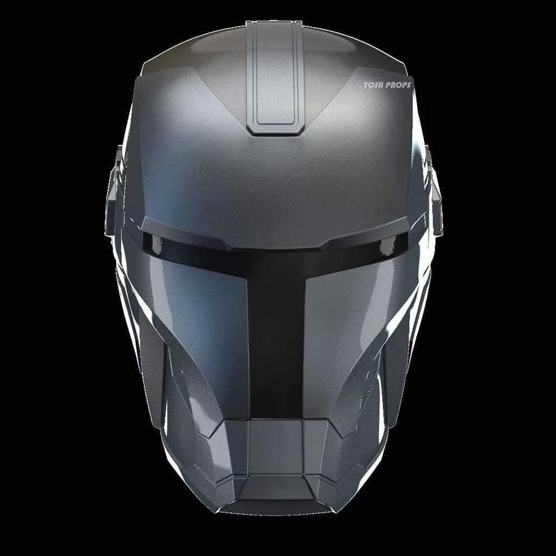 Beskar Man Helmet STL 3D File Iron Man Mandalorian