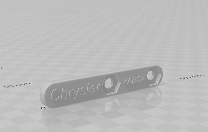 CHRYSLER PT CRUISER MUD PROTECTOR or BUMPER HOLDER