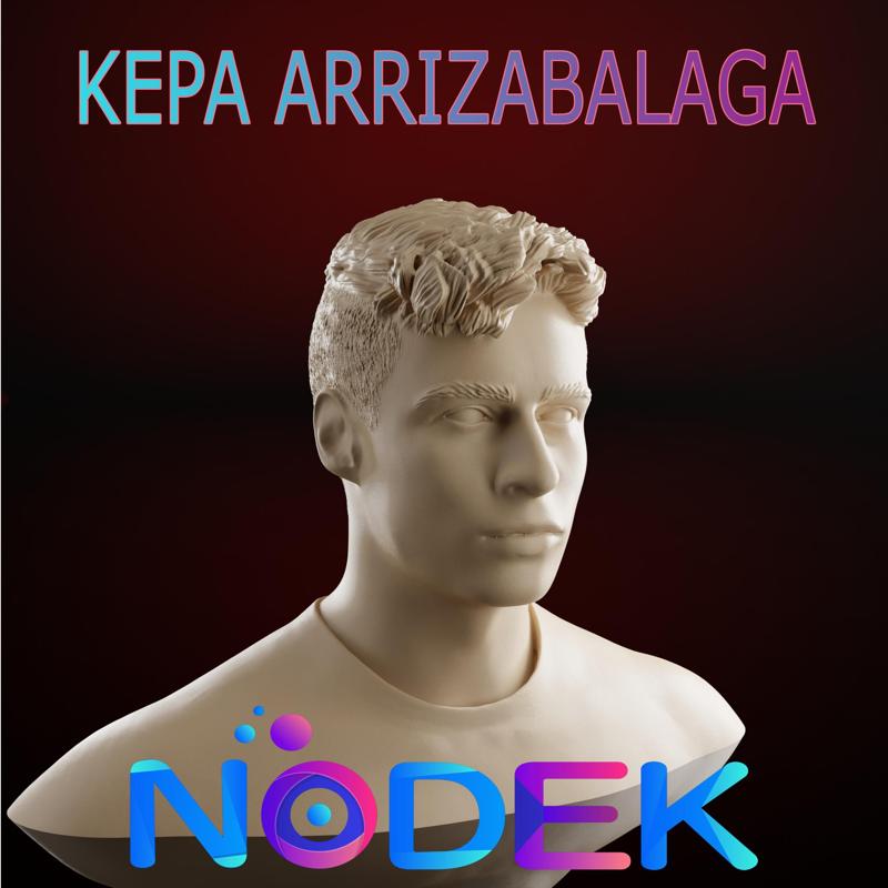 Bust of Kepa Arrizabalaga - The Keeper of Spanish Goalkeeping