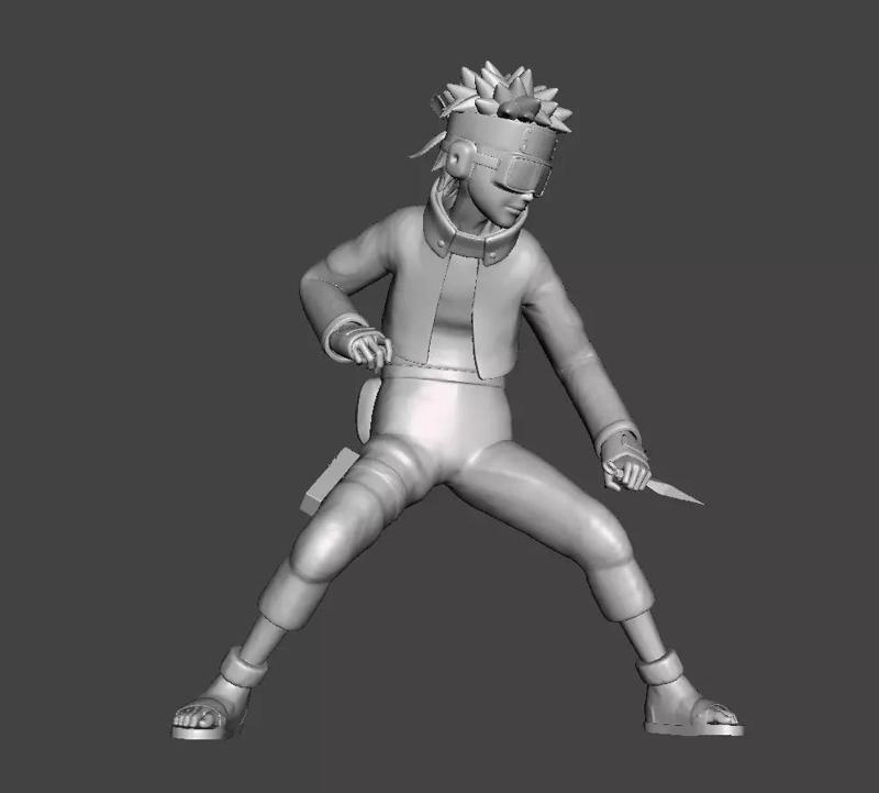 Uchiha Obito Genin 3D Model