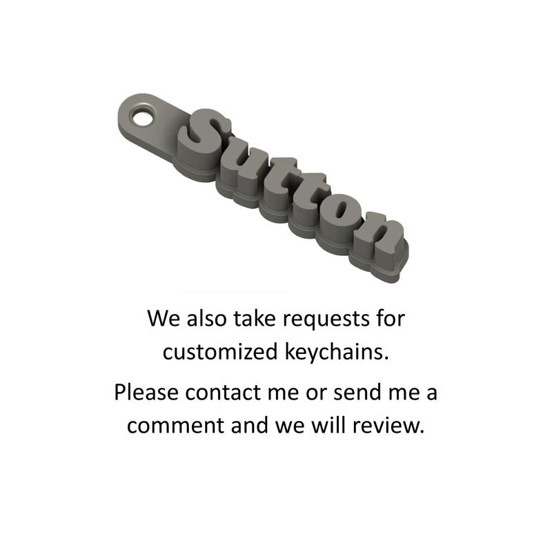 Sutton Keychain / Keyring