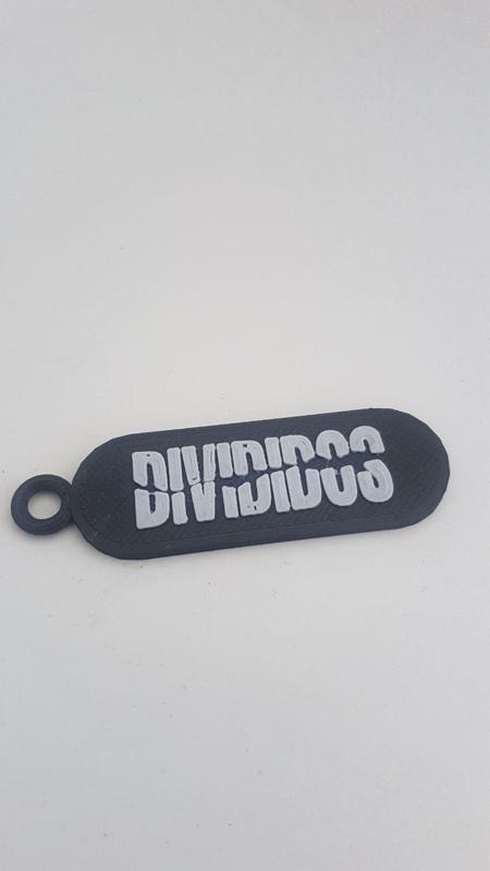 Divided Keychain