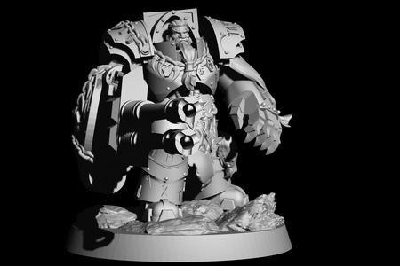 Cataclysmic Runic Warrior - Heavy Firepower Variant