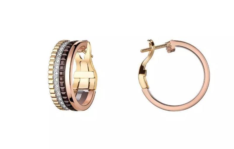 Quarte Classique hoop earrings