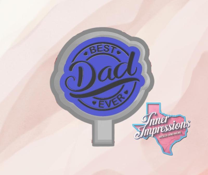 Best Dad Ever Freshie Mold