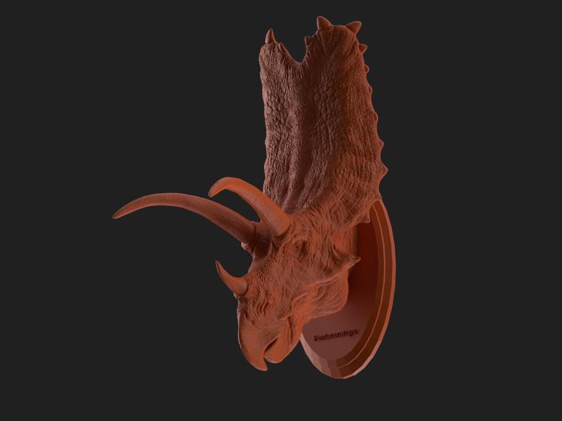 Pentaceratops - Bust