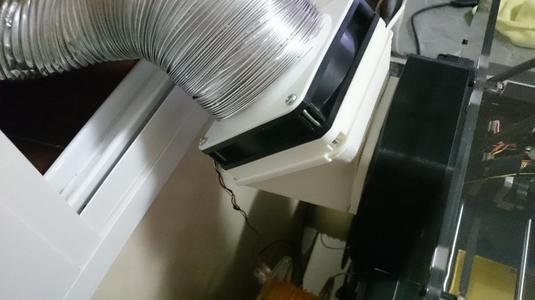 Wanhao D4S extractor filtro de olor ABS / ABS fume extractor