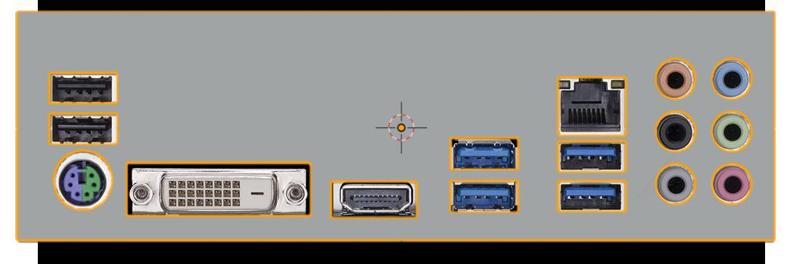 gigabyte Z370 HD3 IO Plate