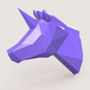 UNICORN LOW POLY
