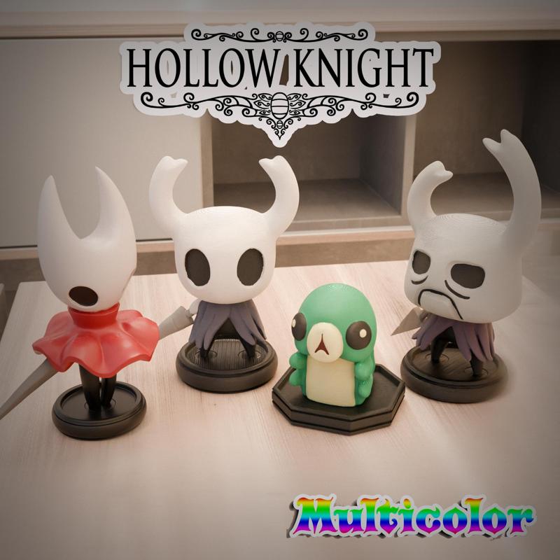 Hollow Knight - Multicolor 3D Model Pack!