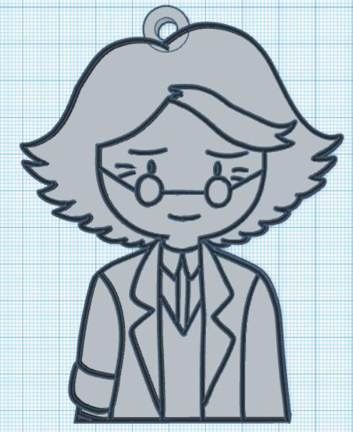 Simon Petrikov keychain (Fionna and Cake)