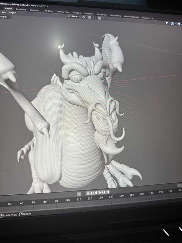 🐉 Smrgol – The Flight of Dragons | 3D Printable Model