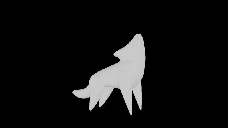Lobo Low poly