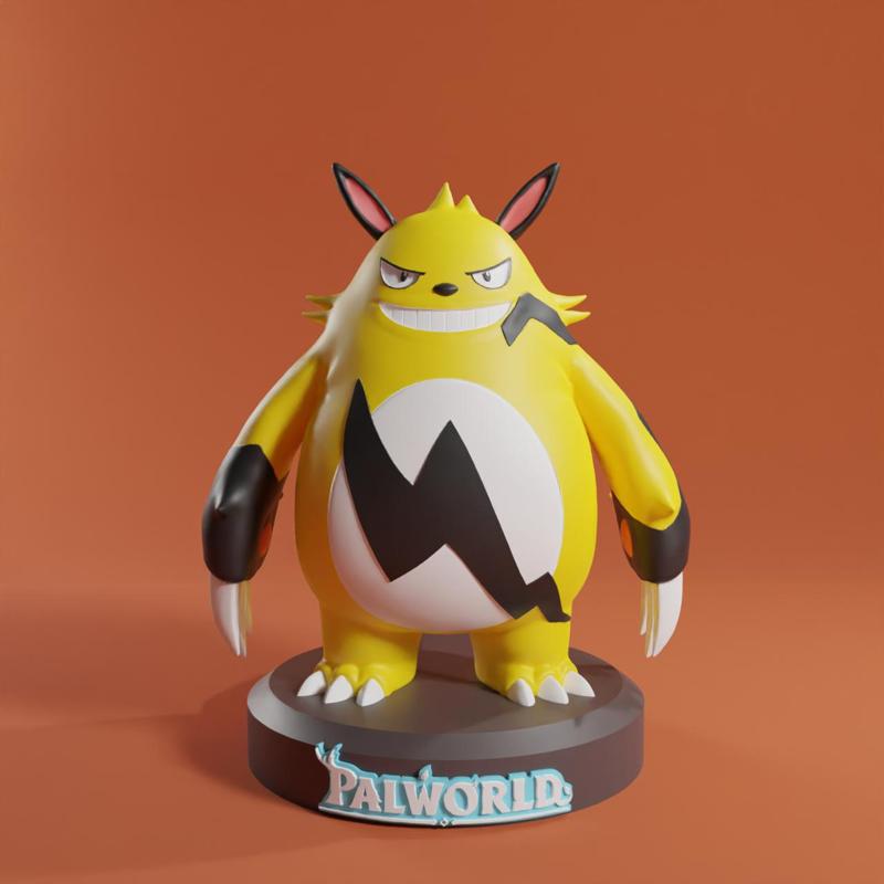 Palworld Grizzbolt figure