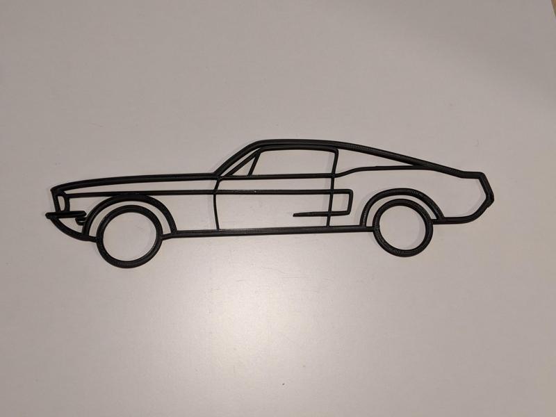 Ford Mustang wall decor