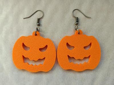 Pumpkin Halloween Earrings