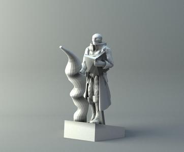 Elven mage 3 - D&D miniature