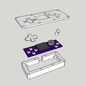 RetroRocket handheld game console